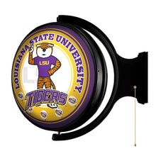 Load image into Gallery viewer, LSU Tigers: Original Round Double-Sided Rotating Lighted Wall Sign - The Fan-Brand