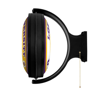 LSU Tigers: Original Round Double-Sided Rotating Lighted Wall Sign - The Fan-Brand