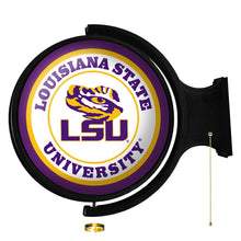 Load image into Gallery viewer, LSU Tigers: Original Round Rotating Lighted Wall Sign - The Fan-Brand