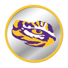 Load image into Gallery viewer, LSU Tigers: Tiger Eye - Modern Disc Mirrored Wall Sign - The Fan-Brand