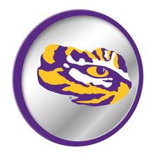 Load image into Gallery viewer, LSU Tigers: Tiger Eye - Modern Disc Mirrored Wall Sign - The Fan-Brand