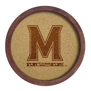 Maryland Terrapins: "Faux" Barrel Framed Cork Board - The Fan-Brand