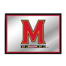 Load image into Gallery viewer, Maryland Terrapins: Framed Mirrored Wall Sign - The Fan-Brand
