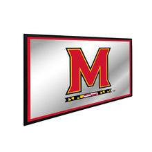 Load image into Gallery viewer, Maryland Terrapins: Framed Mirrored Wall Sign - The Fan-Brand