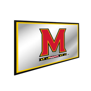 Maryland Terrapins: Framed Mirrored Wall Sign - The Fan-Brand