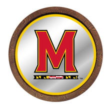 Load image into Gallery viewer, Maryland Terrapins: Mirrored Barrel Top Mirrored Wall Sign - The Fan-Brand