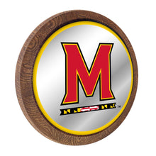 Load image into Gallery viewer, Maryland Terrapins: Mirrored Barrel Top Mirrored Wall Sign - The Fan-Brand