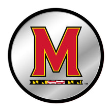 Load image into Gallery viewer, Maryland Terrapins: Modern Disc Mirrored Wall Sign - The Fan-Brand