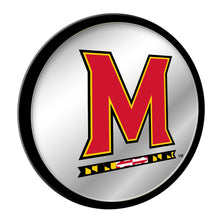 Load image into Gallery viewer, Maryland Terrapins: Modern Disc Mirrored Wall Sign - The Fan-Brand