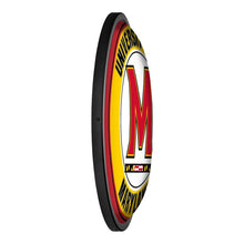 Load image into Gallery viewer, Maryland Terrapins: Round Slimline Lighted Wall Sign - The Fan-Brand