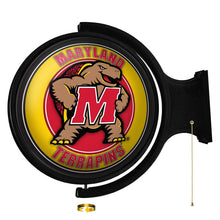 Load image into Gallery viewer, Maryland Terripans: Mascot - Original Round Rotating Lighted Wall Sign - The Fan-Brand