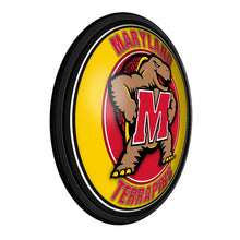 Load image into Gallery viewer, Maryland Terripans: Mascot - Round Slimline Lighted Wall Sign - The Fan-Brand