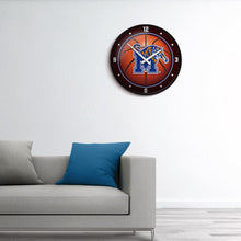 Load image into Gallery viewer, Memphis Tigers: Basketball - Modern Disc Wall Clock - The Fan-Brand