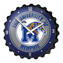 Load image into Gallery viewer, Memphis Tigers: Bottle Cap Wall Clock - The Fan-Brand