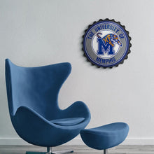 Load image into Gallery viewer, Memphis Tigers: Bottle Cap Wall Sign - The Fan-Brand