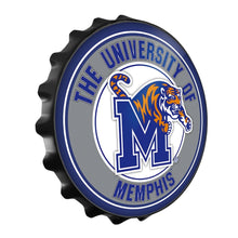 Load image into Gallery viewer, Memphis Tigers: Bottle Cap Wall Sign - The Fan-Brand