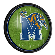 Load image into Gallery viewer, Memphis Tigers: On the 50 - Round Slimline Lighted Wall Sign - The Fan-Brand