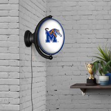 Load image into Gallery viewer, Memphis Tigers: Original Oval Rotating Lighted Wall Sign - The Fan-Brand