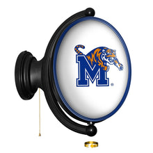 Load image into Gallery viewer, Memphis Tigers: Original Oval Rotating Lighted Wall Sign - The Fan-Brand