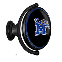 Load image into Gallery viewer, Memphis Tigers: Original Oval Rotating Lighted Wall Sign - The Fan-Brand