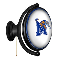 Load image into Gallery viewer, Memphis Tigers: Original Oval Rotating Lighted Wall Sign - The Fan-Brand