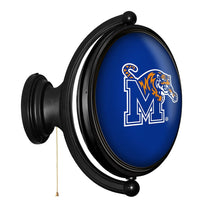 Load image into Gallery viewer, Memphis Tigers: Original Oval Rotating Lighted Wall Sign - The Fan-Brand