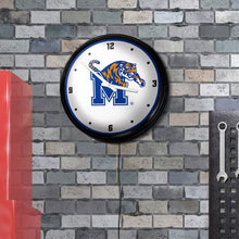 Load image into Gallery viewer, Memphis Tigers: Retro Lighted Wall Clock - The Fan-Brand