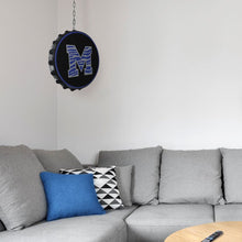 Load image into Gallery viewer, Memphis Tigers: Striped M - Bottle Cap Dangler - The Fan-Brand