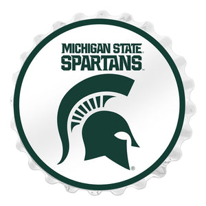 Michigan State Spartans: Block S - Bottle Cap Wall Sign - The Fan-Brand