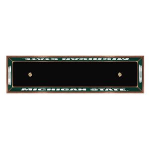 Michigan State Spartans: Block S - Premium Wood Pool Table Light - The Fan-Brand