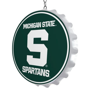 Michigan State Spartans: Bottle Cap Dangler - The Fan-Brand