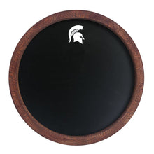 Load image into Gallery viewer, Michigan State Spartans: Chalkboard &quot;Faux&quot; Barrel Top Sign - The Fan-Brand