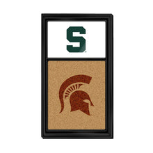 Load image into Gallery viewer, Michigan State Spartans: Dual Logo - Cork Note Board - The Fan-Brand