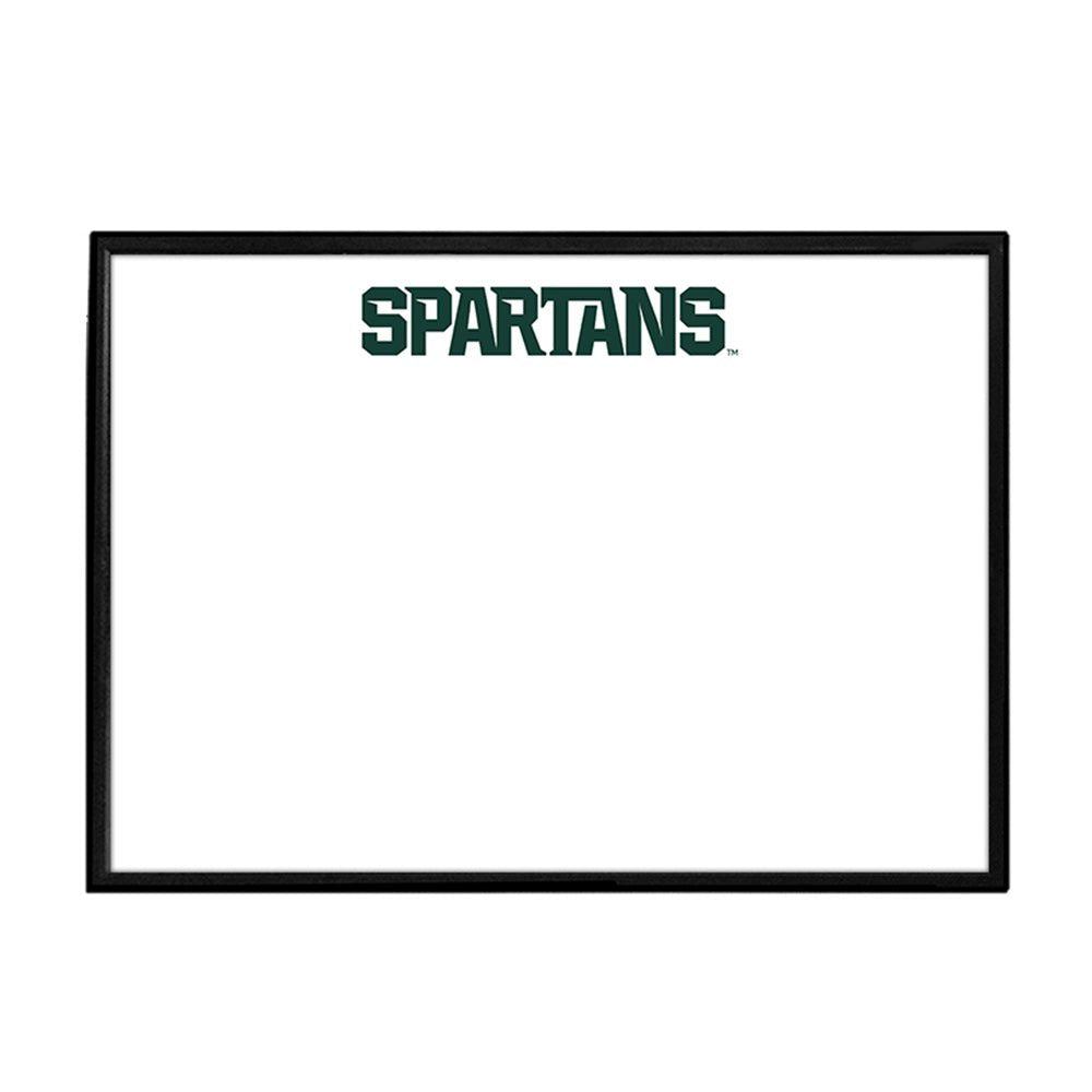 Michigan State Spartans: Framed Dry Erase Wall Sign - The Fan-Brand