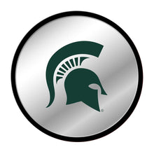Load image into Gallery viewer, Michigan State Spartans: Helmet - Modern Disc Mirrored Wall Sign - The Fan-Brand