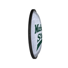 Load image into Gallery viewer, Michigan State Spartans: Hockey - Oval Slimline Lighted Wall Sign - The Fan-Brand