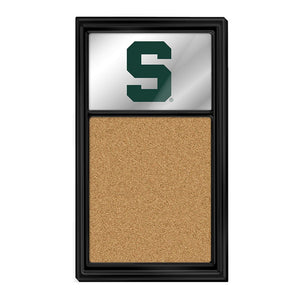 Michigan State Spartans: Mirrored Cork Note Board - The Fan-Brand