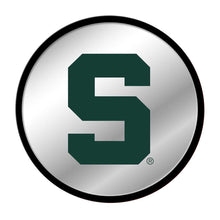 Load image into Gallery viewer, Michigan State Spartans: Modern Disc Mirrored Wall Sign - The Fan-Brand