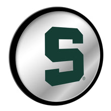 Load image into Gallery viewer, Michigan State Spartans: Modern Disc Mirrored Wall Sign - The Fan-Brand