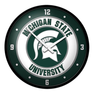 Michigan State Spartans: Modern Disc Wall Clock - The Fan-Brand