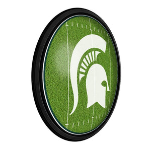 Michigan State Spartans: On the 50 - Slimline Lighted Wall Sign - The Fan-Brand