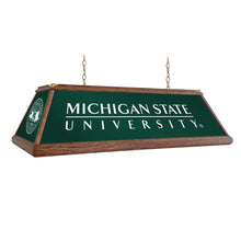 Load image into Gallery viewer, Michigan State Spartans: Premium Wood Pool Table Light - The Fan-Brand