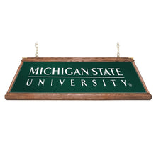 Load image into Gallery viewer, Michigan State Spartans: Premium Wood Pool Table Light - The Fan-Brand