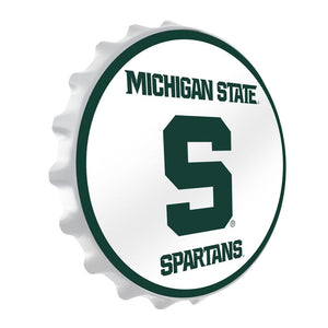 Michigan State Spartans: Spartans - Bottle Cap Wall Sign - The Fan-Brand