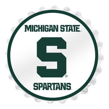 Load image into Gallery viewer, Michigan State Spartans: Spartans - Bottle Cap Wall Sign - The Fan-Brand