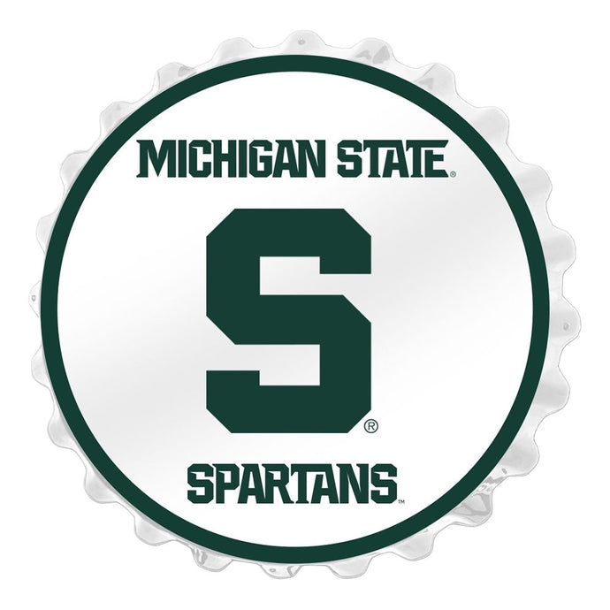 Michigan State Spartans: Spartans - Bottle Cap Wall Sign - The Fan-Brand