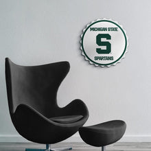 Load image into Gallery viewer, Michigan State Spartans: Spartans - Bottle Cap Wall Sign - The Fan-Brand