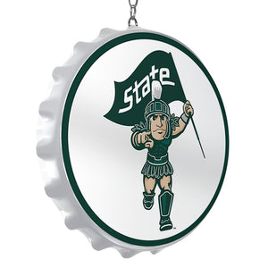 Michigan State Spartans: Sparty - Bottle Cap Dangler - The Fan-Brand