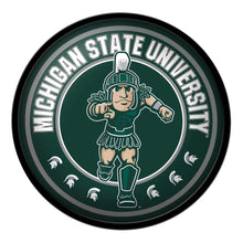 Load image into Gallery viewer, Michigan State Spartans: Sparty - Modern Disc Wall Sign - The Fan-Brand