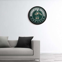 Load image into Gallery viewer, Michigan State Spartans: Sparty - Modern Disc Wall Sign - The Fan-Brand